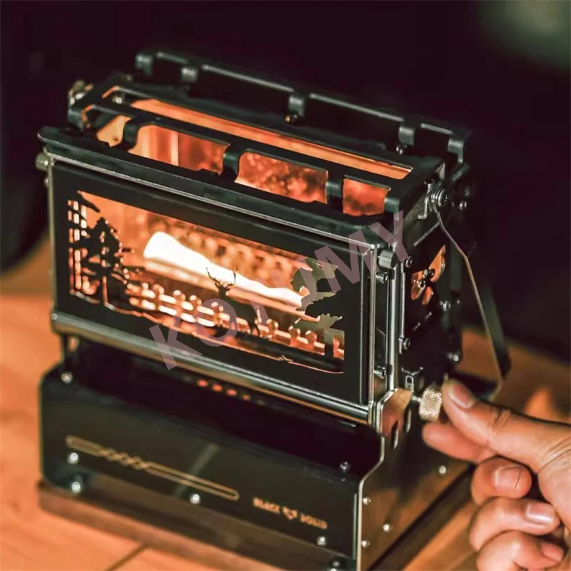 Portable Kerosene Lamp, Observation Furnace, 304 Stainless Steel, Mini Desktop Oil Lamp, Stove Viewing ﻿