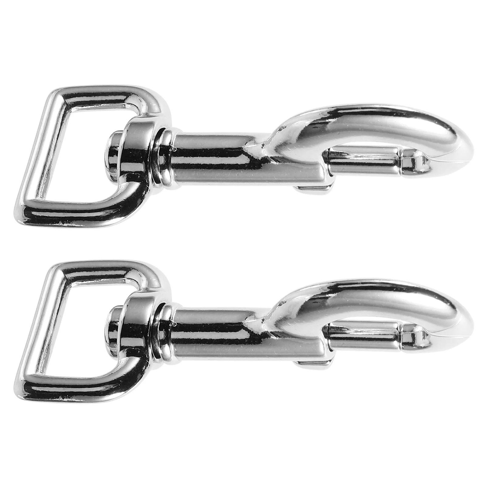 

2pcs Dog Leash Metal Clasp Pet Leash Hooks Multipurpose Snaps Hooks Snap Buckles