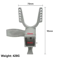 Mechanical Slingshot Accessories DIY 304 Stainless Steel  Slingshot Accessories Sliding Module Trigger Strong Rubber Band 2