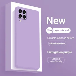 Shockproof Soft Silicone Protective Case - Colored Back Cover for Samsung F13 4G (VT-MFS)