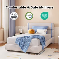 Twin Mattress 8 Inch Green Tea Memory Foam Mattress for Cool Sleep & Pressure Relief, CertiPUR-US Certified Medium Mattresses 2