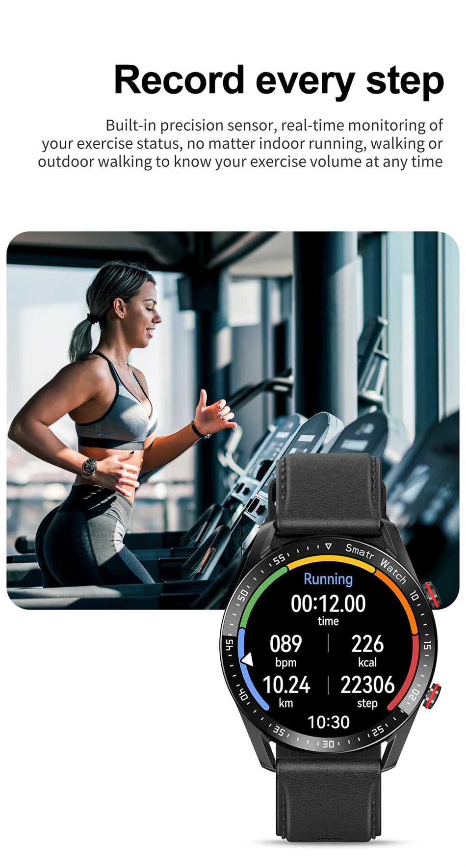 New ECG+PPG Unisex Fitness Smart Watch