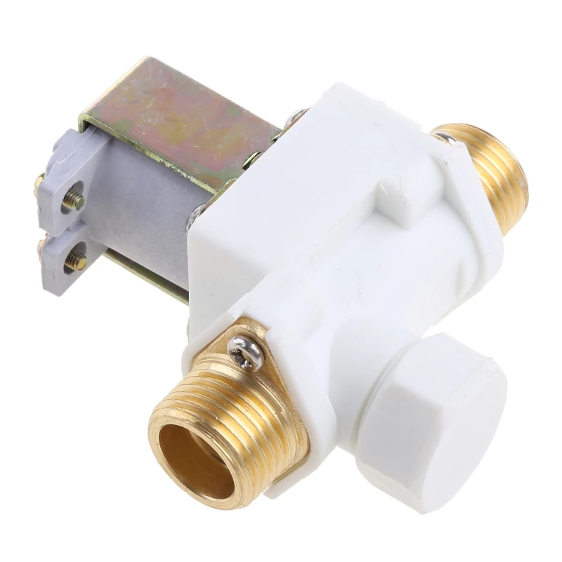 12V DC 1/2" 0-0.8MPa Electric Solenoid Valve N/C For Water Air Solar Water Heater Accessories Parts Replacements Durable