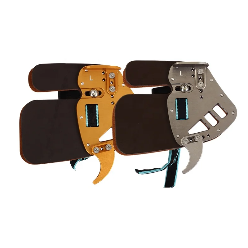 BicasterArcheryFingerTabGuardProtectionGenuineLeatherAluminumS