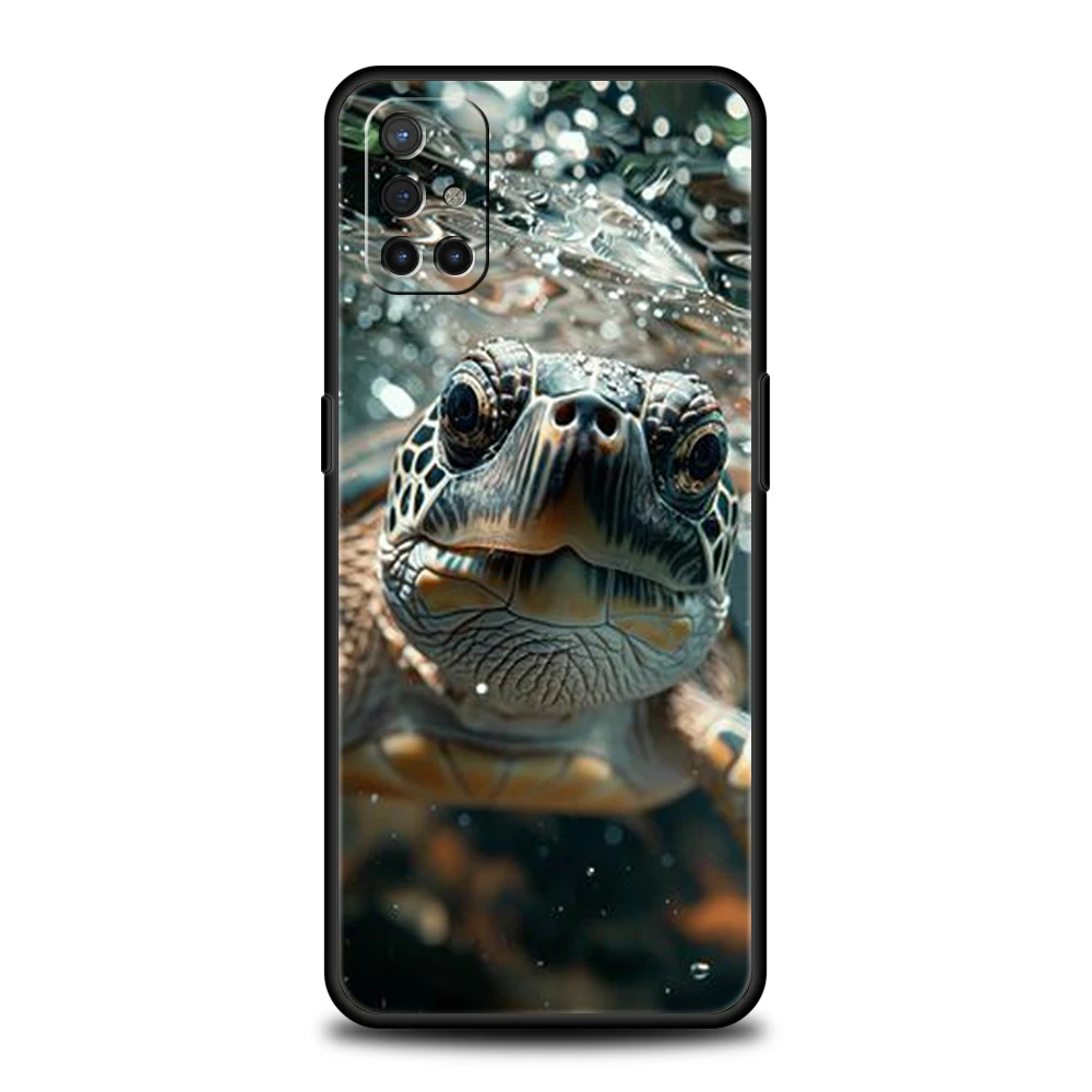 Cartoon Turtle Handy hülle für oneplus 11 10t nord n100 n10 10 7 8 9 9r 7t 8t n200 ce 2 9rt pro 5g Silikon hülle Shell Capas Tasche – Detail 4