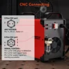 CNC Pilot Arc Plasma Cutter HC8000 80Amps Blow Back Non-HF Cutting Machine with Digital Screen,THC Torch Height Control Enabled 6