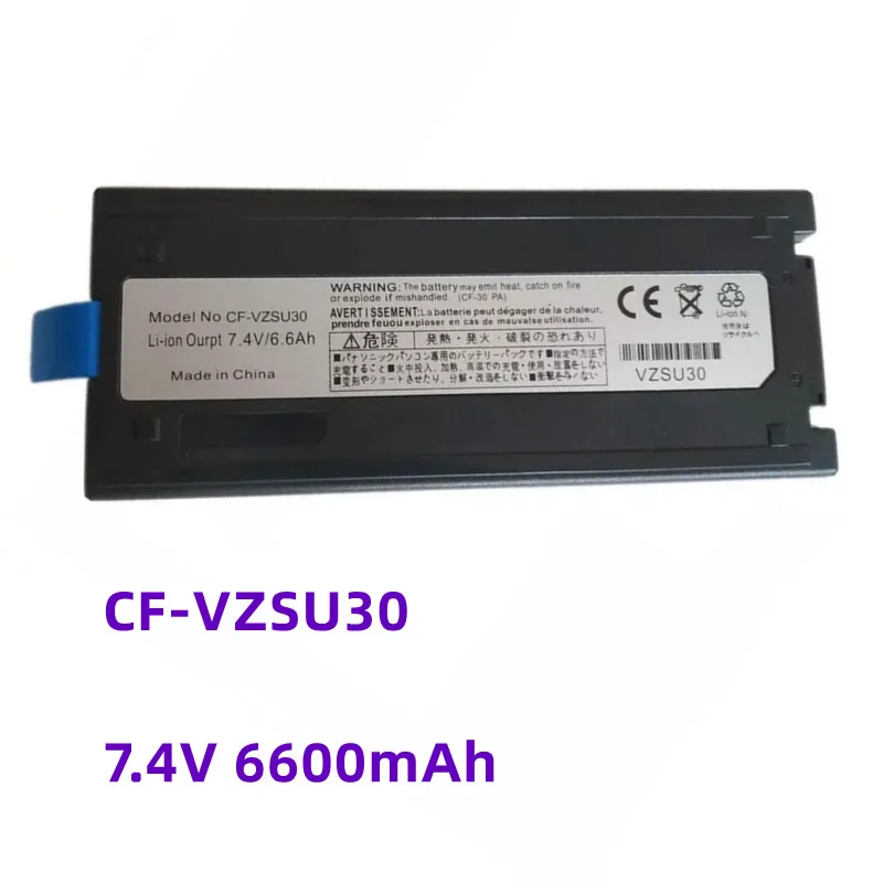 Nova Bateria do Portátil para Panasonic Toughbook Cf18 Cf-18 Cf-vzsu30b Cf-vzsu30bu Cf-vzsu30a Cf-vzsu30u Cf-vzsu30 7.4v 6600mah