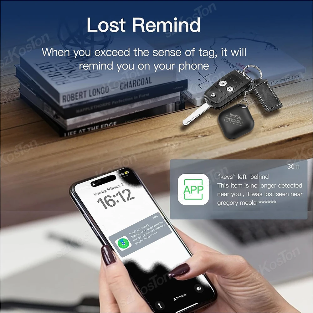 Smart Bluetooth Mini Tracking Device for Apple Find My APP AirTag for Child Pet Car GPS Lost Tracker for IOS System