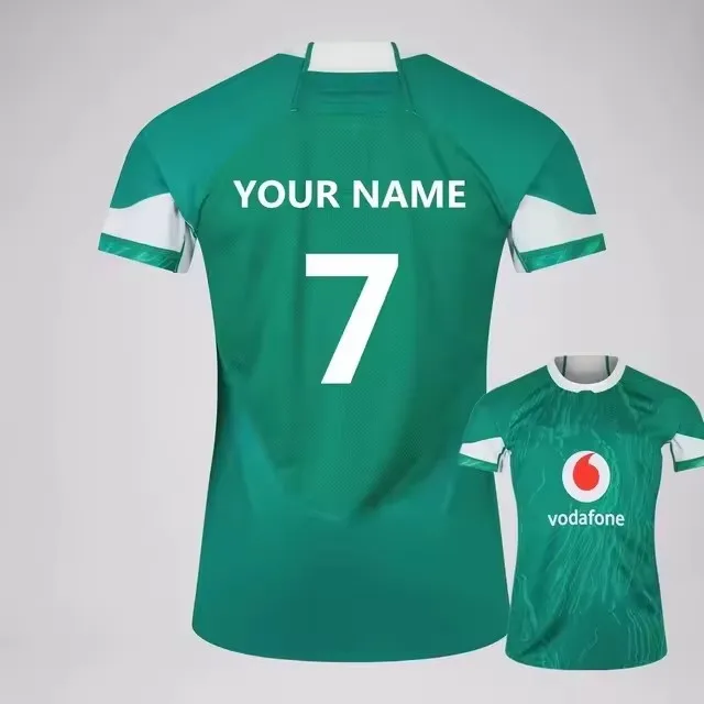 thumbnail image 1 of 1875-2025 Irlanda 150 AÑOS CAMISETA DE RUGBY local visitante Camiseta de rugby camisetas, 1 of 5