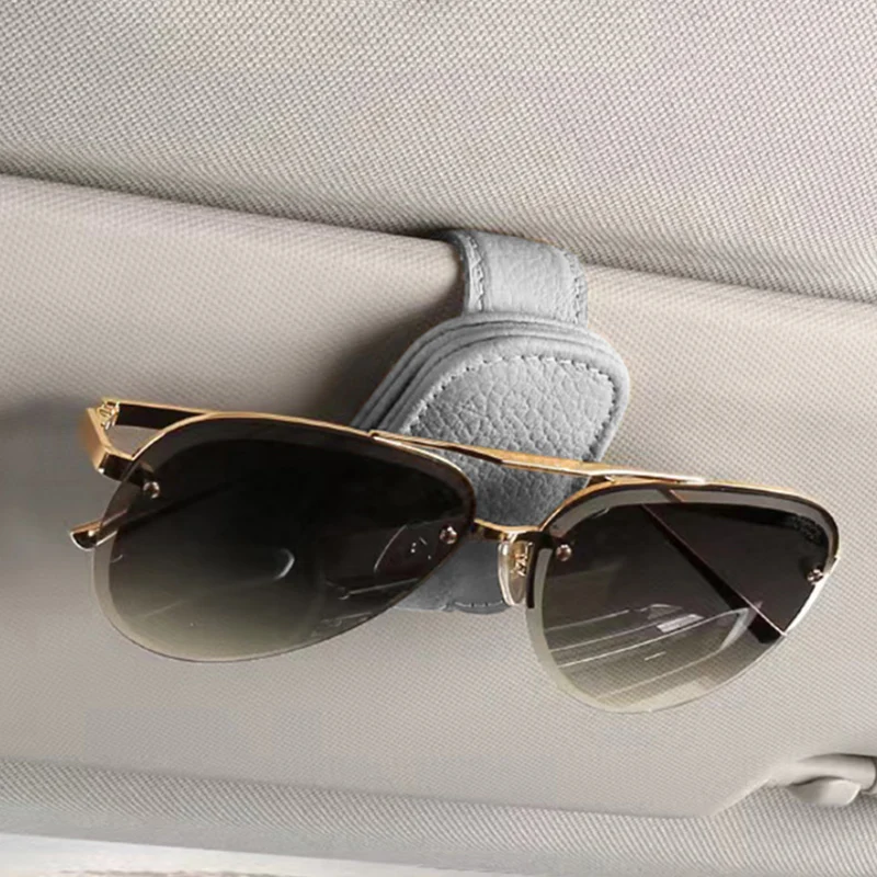 For Genesis Coupe G80 G70 GV80 G90 JX1 BH GH 2023 Car Sunglasses Holder  Multifunction Glasses Storage