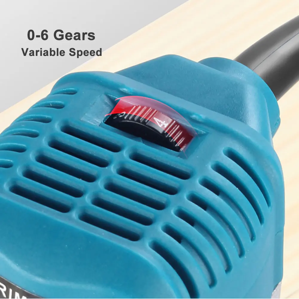 220V 2000W Electric Trimmer router 6.35mm & 8mm Woodworking Wood Milling Engraving Slotting Trimming Machine Hand Carving Router 3