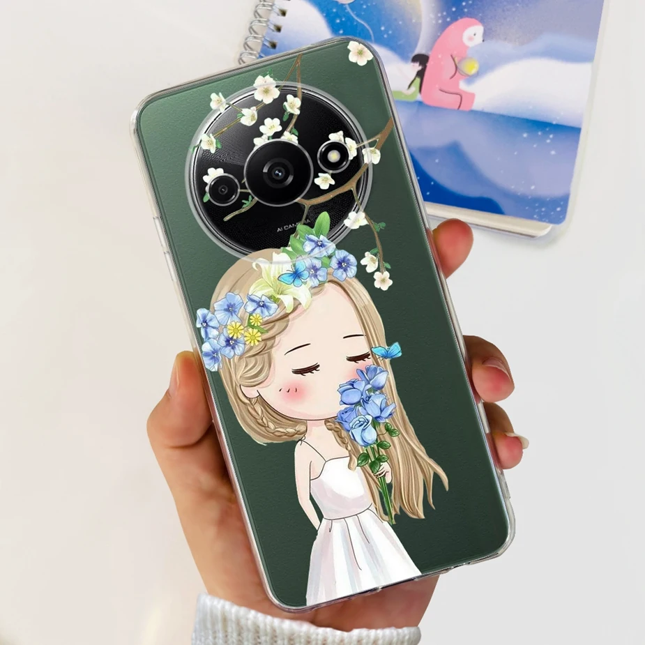 Stylish Painted Soft Silicone Phone Protective Case