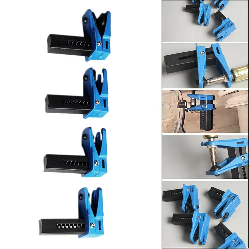 Brake Line Lock Kit 4Pcs Car Brake Oil Brake Clamp Pipe Plug Tool To Prevent Oil Spills Automotive Brake Line Lock Kit