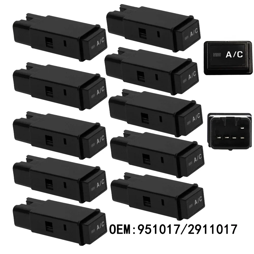 A/C Air Con System Push Button Switch Toyota Pickup 1989-1995 Toyota 4Runner Tacoma 951017 2911017 air con switch