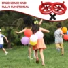2pcs Kite String with Reel Kite String Winder Wheel Hand Flying Reel Accessories for Kids Outdoor Game 100m Line 6