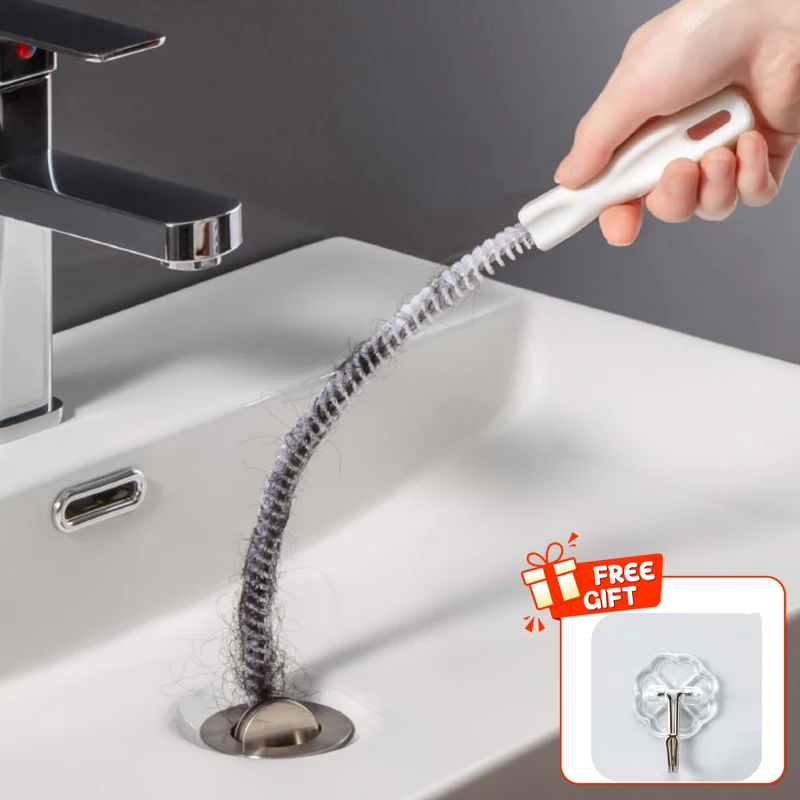 Lengthening Sewer Pipe Unblocker Drain Toilet Washbasin Sink Hair ...