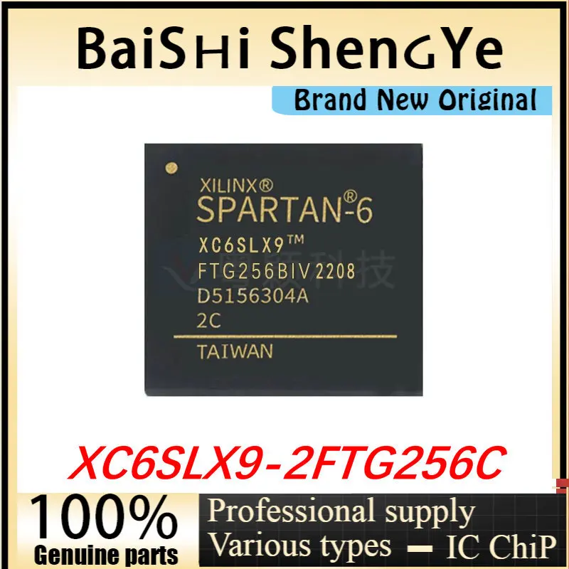 

100% genuine original XC6SLX9-2FTG256C package BGA-256