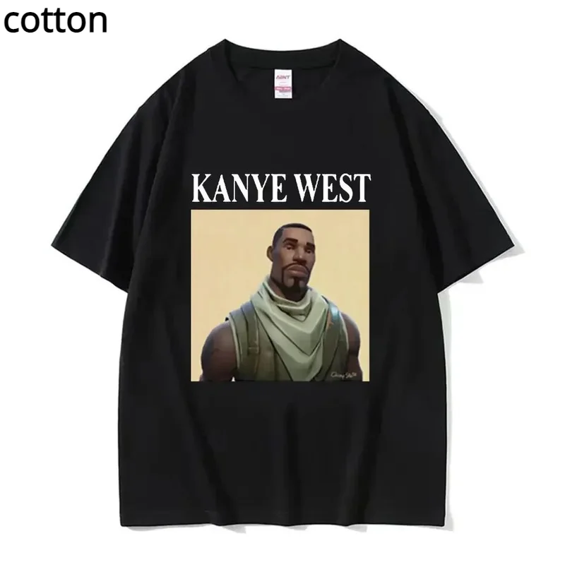 

Camiseta divertida de Kanye West Meme para hombre y mujer, camisa de estilo Rap, Hip Hop, Vintage, de manga corta, ropa de calle