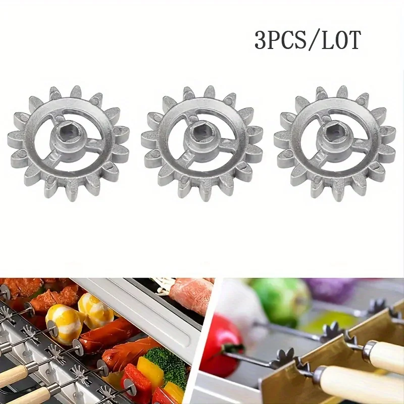 BBQ Grill Frame Gear Automatic Rotating Barbecue Grill Accessories