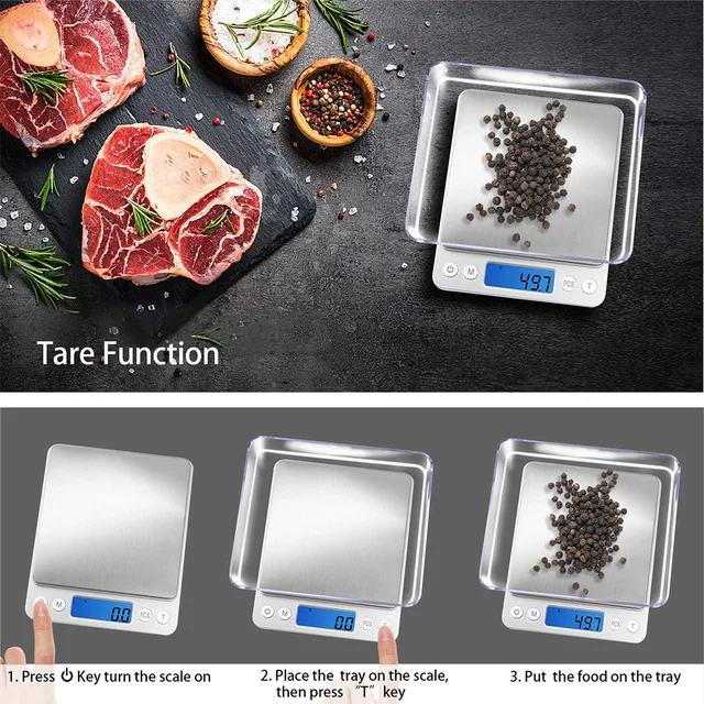 Digital Food & Jewelry Scale 4