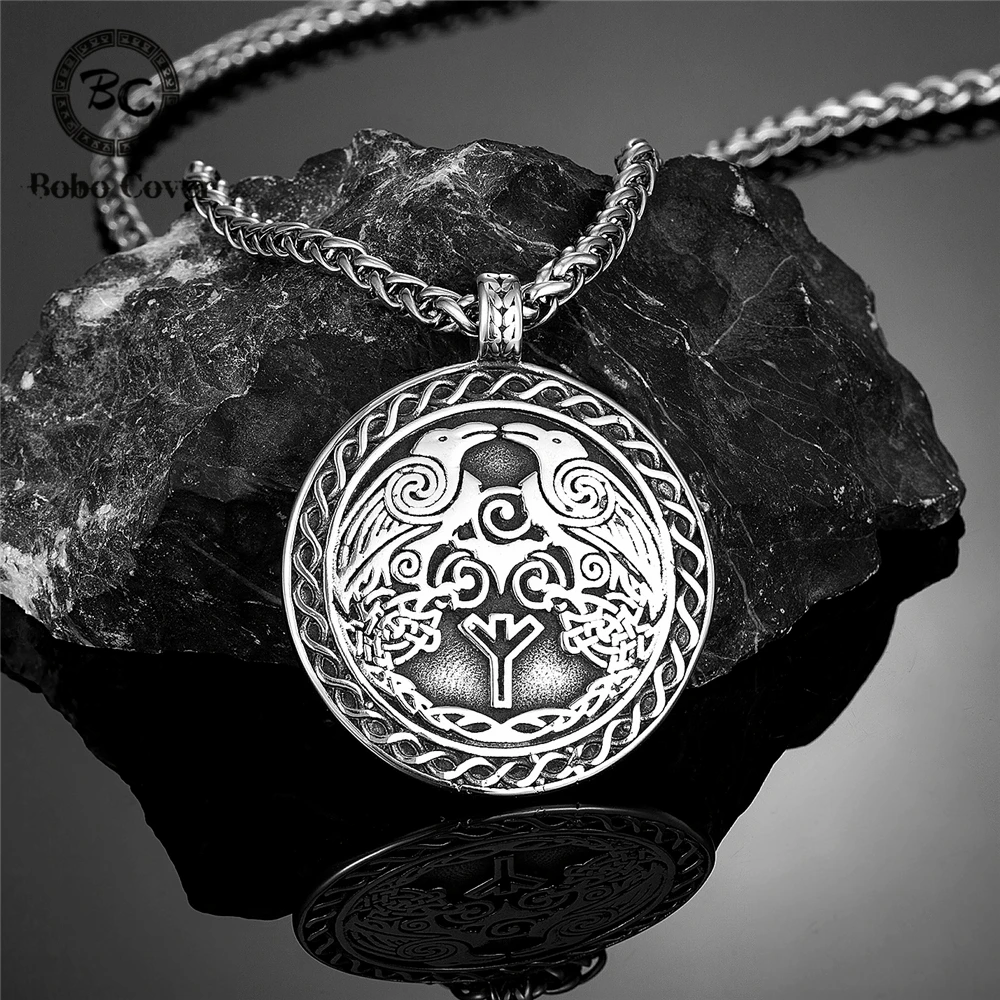 Stainless Steel Necklace Stainless Steel Jewelry Vintage Odin's