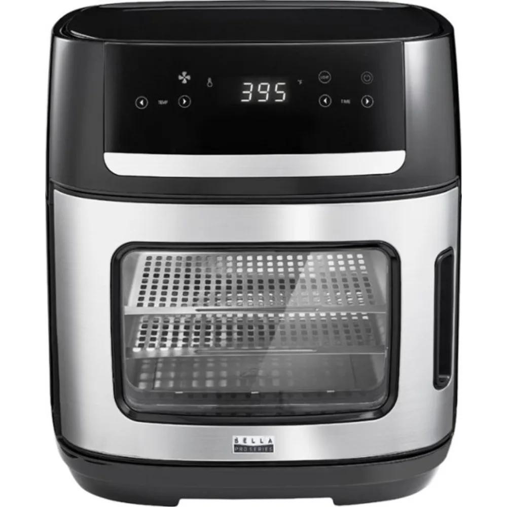 Pro Series - 12.6-qt. Digital Air Fryer Oven - Stainless Steel