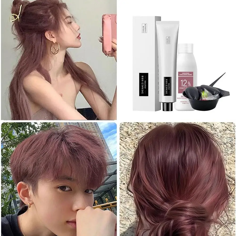 

Hair Coloring Shampoo,No Bleaching Hair Nourishing Dye Bleaching-free Hair Dye,DIY Coloring Dye Hair Hair Fashion Men Women I2Z1