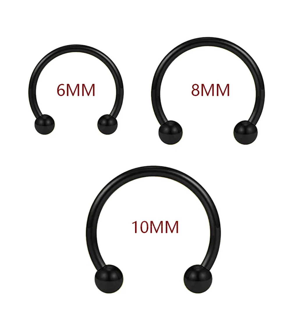 40-Pcs Surgical Steel Body Piercing Jewellery Set