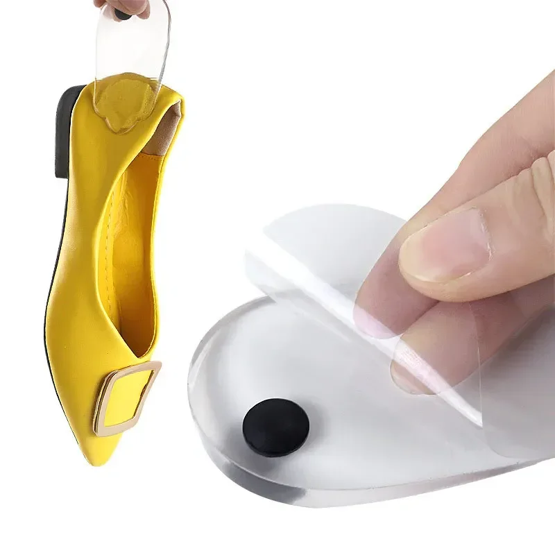 Shoe Insoles 2pc Magnets Silicone Gel Orthopedic Insoles Heel Pad For Men Women Legs Knee Correction