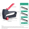 Manual Nailing Gun Construction Stapler With 900 PCS Staple Wood Furniture Bookbinding Machine Woodworking DIY Hand Tools 6