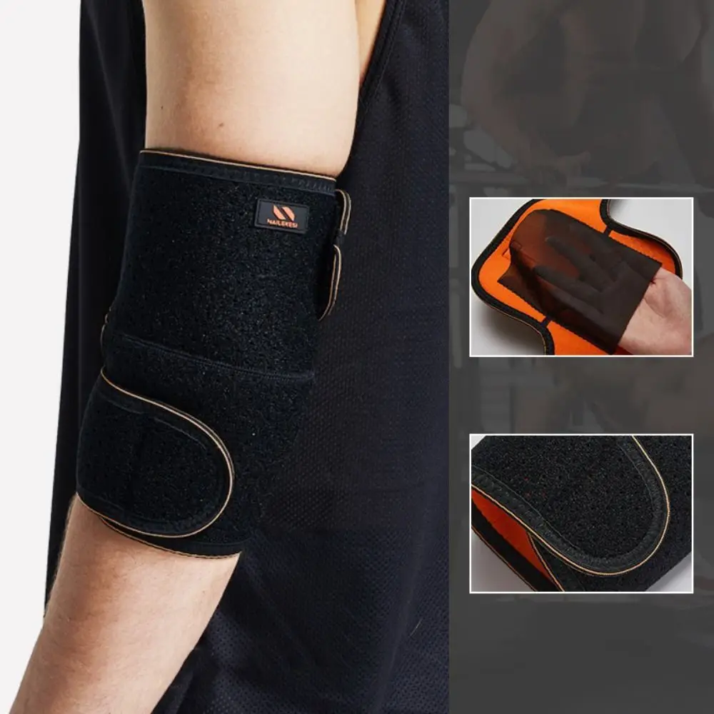 

Keep Warm Arm Protector Joint Sprain Absorb Sweat Arm Guard Sports Elbow Guard Sleeve Protection Elbow Pad