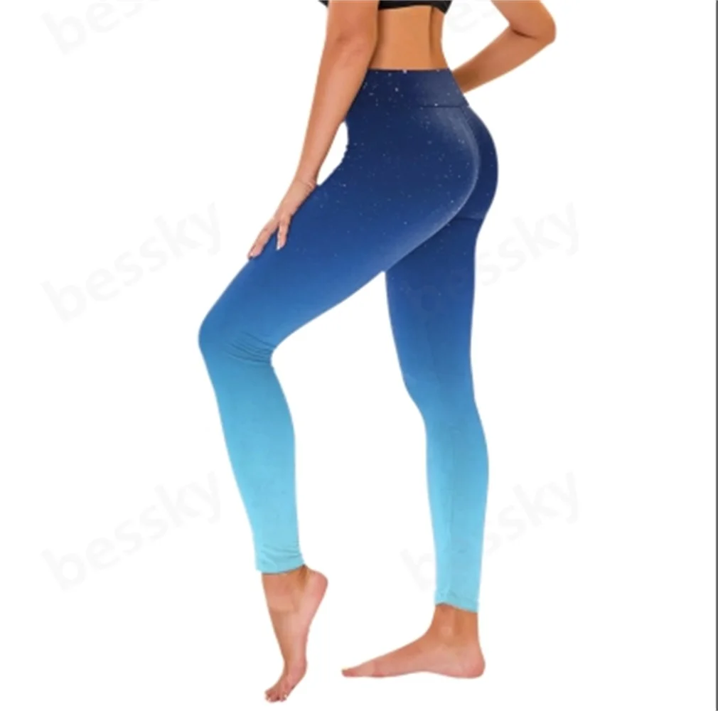 Leggings casual senza cuciture da donna Pantaloni attillati per esercizi Collant da corsa per palestra Abbigliamento sportivo dalla vestibilità comoda - immagine 3