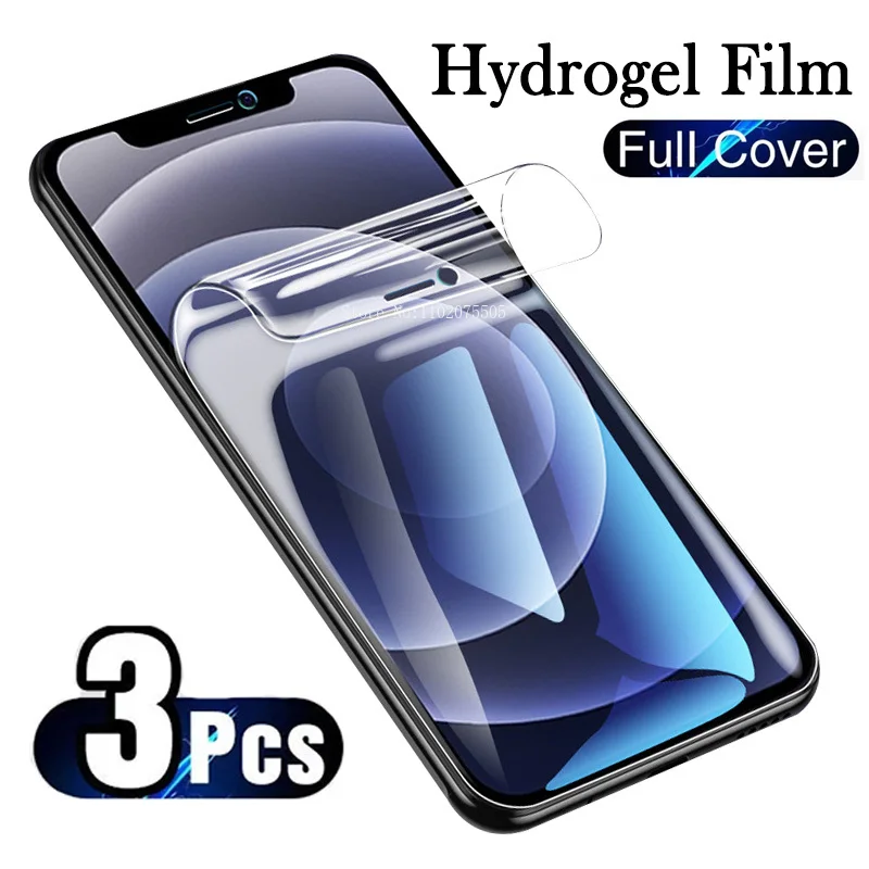 ACCESFINE Película Protectora De Hidrogel Suave 3D Para Huawei Nova 4 3 3i P10 P20