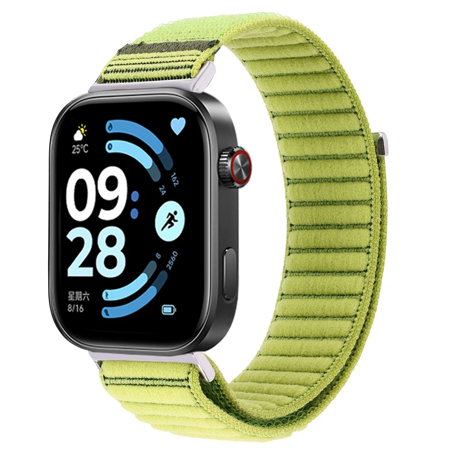 Adjustable Nylon Loop Sport Band - Premium Replacement Strap in Various Colors