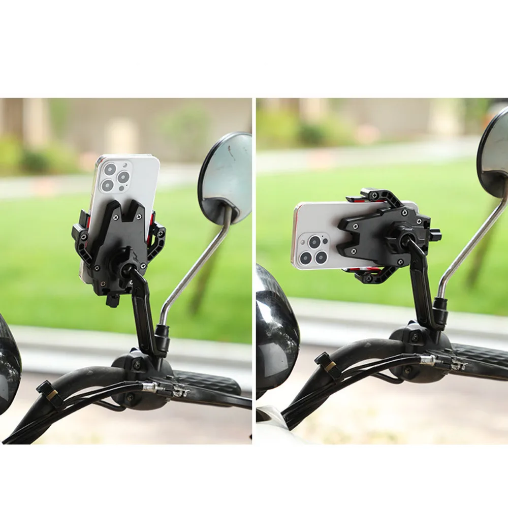 Νέα θήκη κινητού τηλεφώνου για ποδήλατο, αντισεισμική και αντικραδασμική βάση πλοήγησης για μοτοσικλέτα, εξοπλισμός οδήγησης_voghion.com