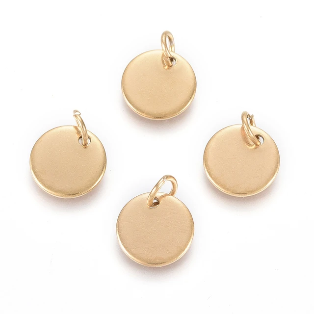 ULDIGI Lot De 20 Étiquettes Rectangulaires En Acier Inoxydable