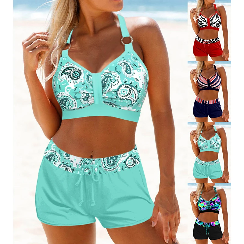 

2023 New Fashion Swimwear Two Piece Beach Swimwear Women's Summer Bikini Women's New Design Printed Bikini Sexy Swimwear