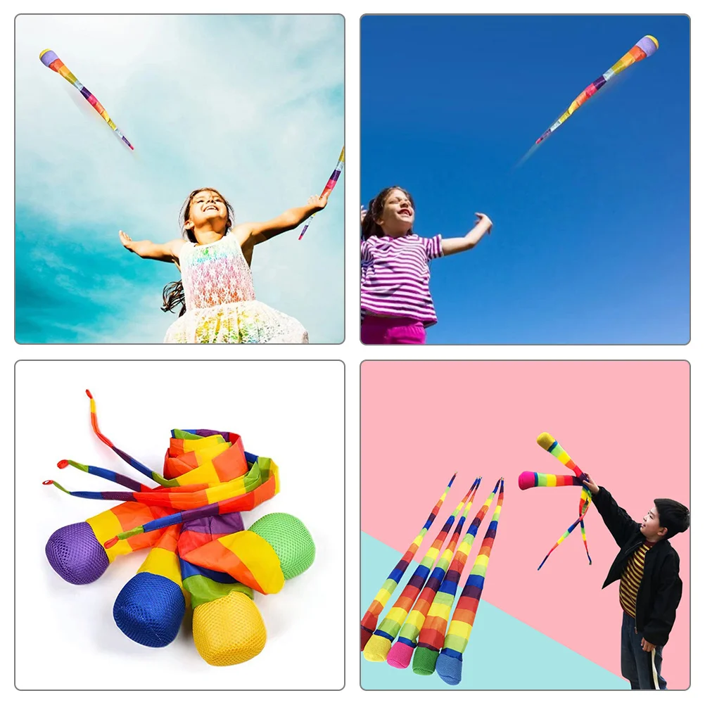 4 Pcs Children's Ball Beanbag Tossing Game for Throwing Supplies Kids Toys 4