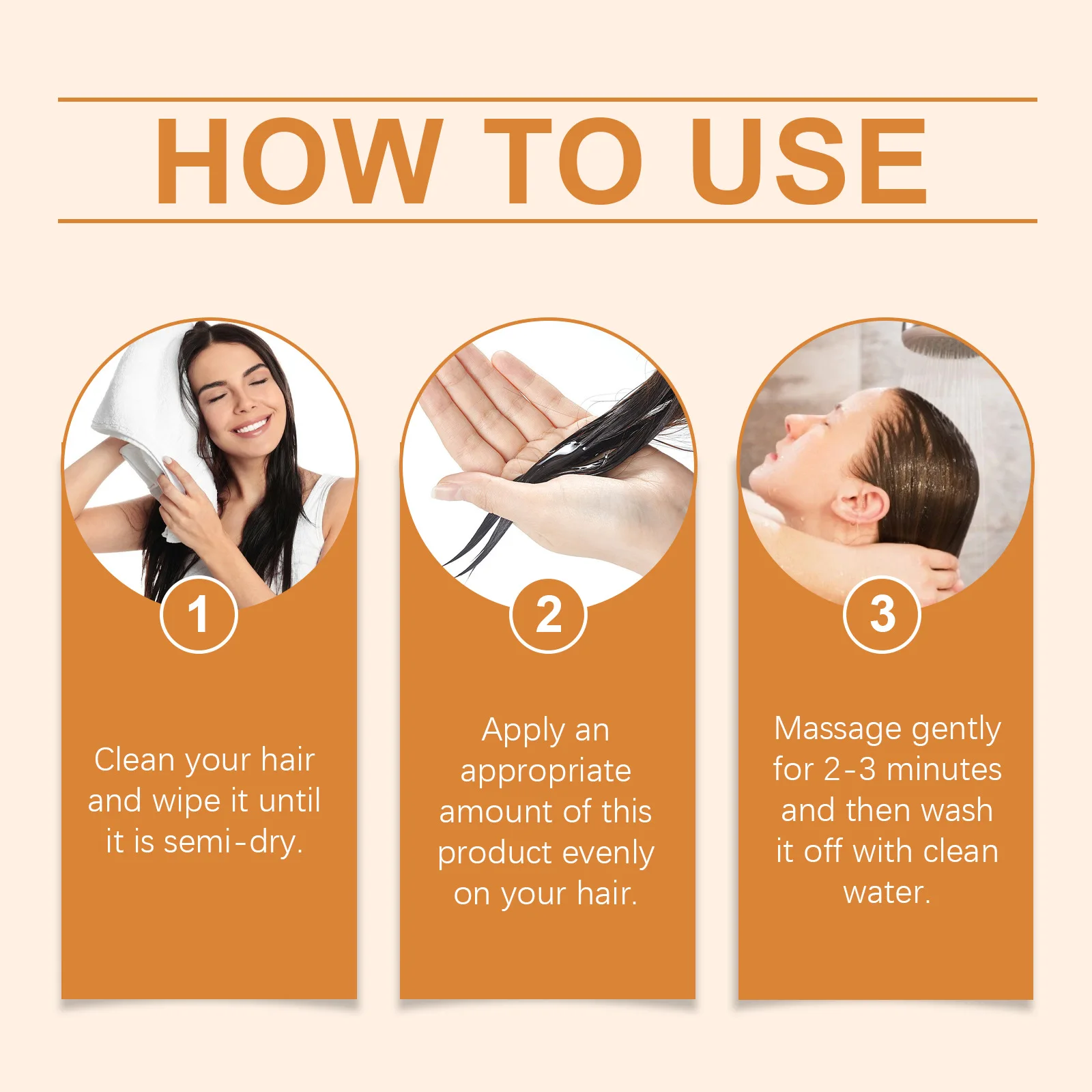 Collagen Hair Mask Anti Prevent Frizz Repairing Damaged Reduce Breakage Eliminating Split Ends Nourish Scalp Smoothing Hair Mask 6 Collagen Hair Mask Anti Prevent Frizz Repairing Damaged Reduce Breakage Eliminating Split Ends Nourish Scalp Smoothing Hair Mask - Image 6