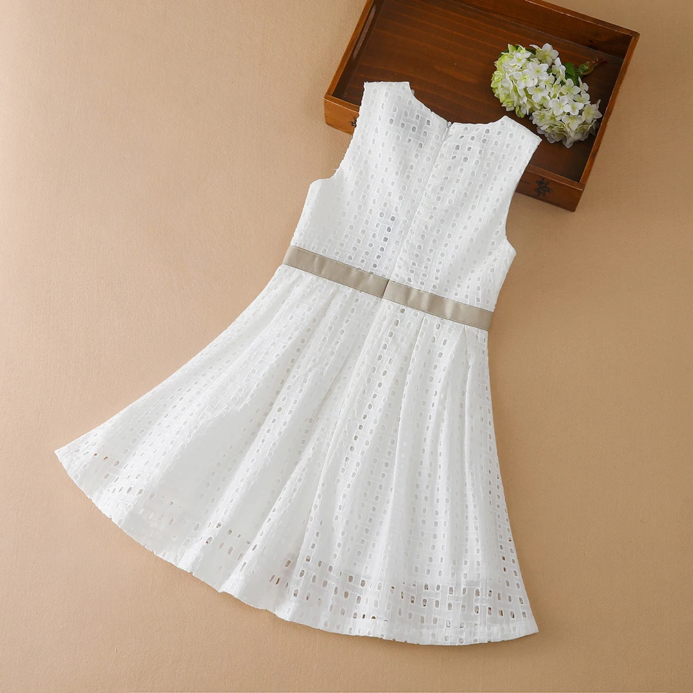 Baby Girls Dresses Summer Sleeveless Cotton Clothing Children's Princess Dresses Kids Casual Clothes For 4-12 years girl