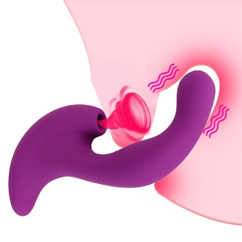 Sucking Dildo Vibrator 10 Frequency 10 Speed G Spot Nipple Sucker Sex Toys for Women Clitoris Stimulator Adult Sex Products 1