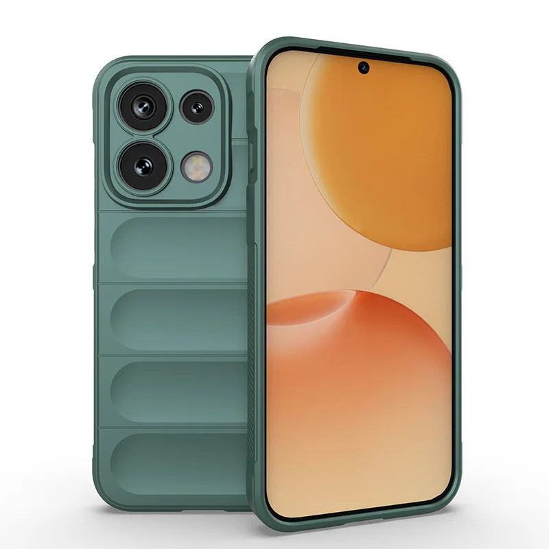 Luxury Liquid Silicone Soft Armor Shockproof Camera Protect Case Cover