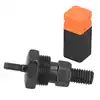 M3/M4/M5/M6/M8/M10/M12 Manual Nut Rivet Guns Head Tips Mandrel and Nose Piece Alloy Steel  Hand Tools Parts Accessories 3