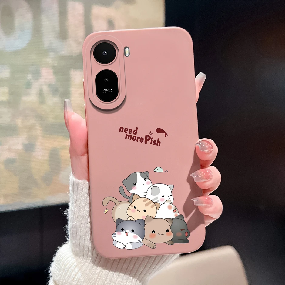 Cartoon Avocado Panda Antifouling Protective Phone Case Cover