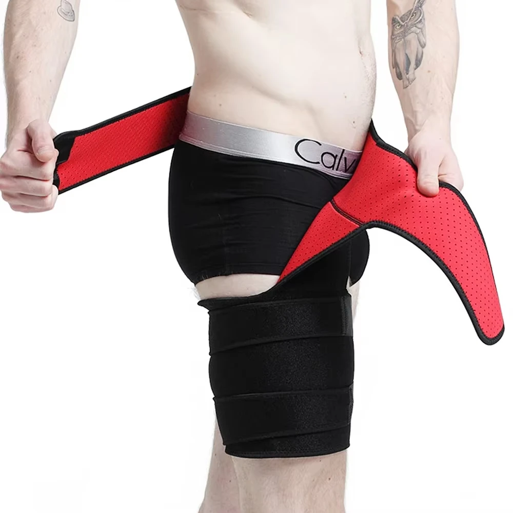 Ortho-Wrap Hip Brace Hip Support Brace Breathable Sciatica Support Protective Sleeve Flexor Anti-Strain