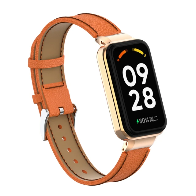 BDIG Correa Compatible para Redmi Smart Band 2 &Xiaomi Smart Band 8 Active,  Metal Correa Redmi Band 2 Pulsera de Repuesto de Acero Inoxidable Hebilla  Ajustable Correa para Xiaomi Redmi Band 2 : : Electrónica