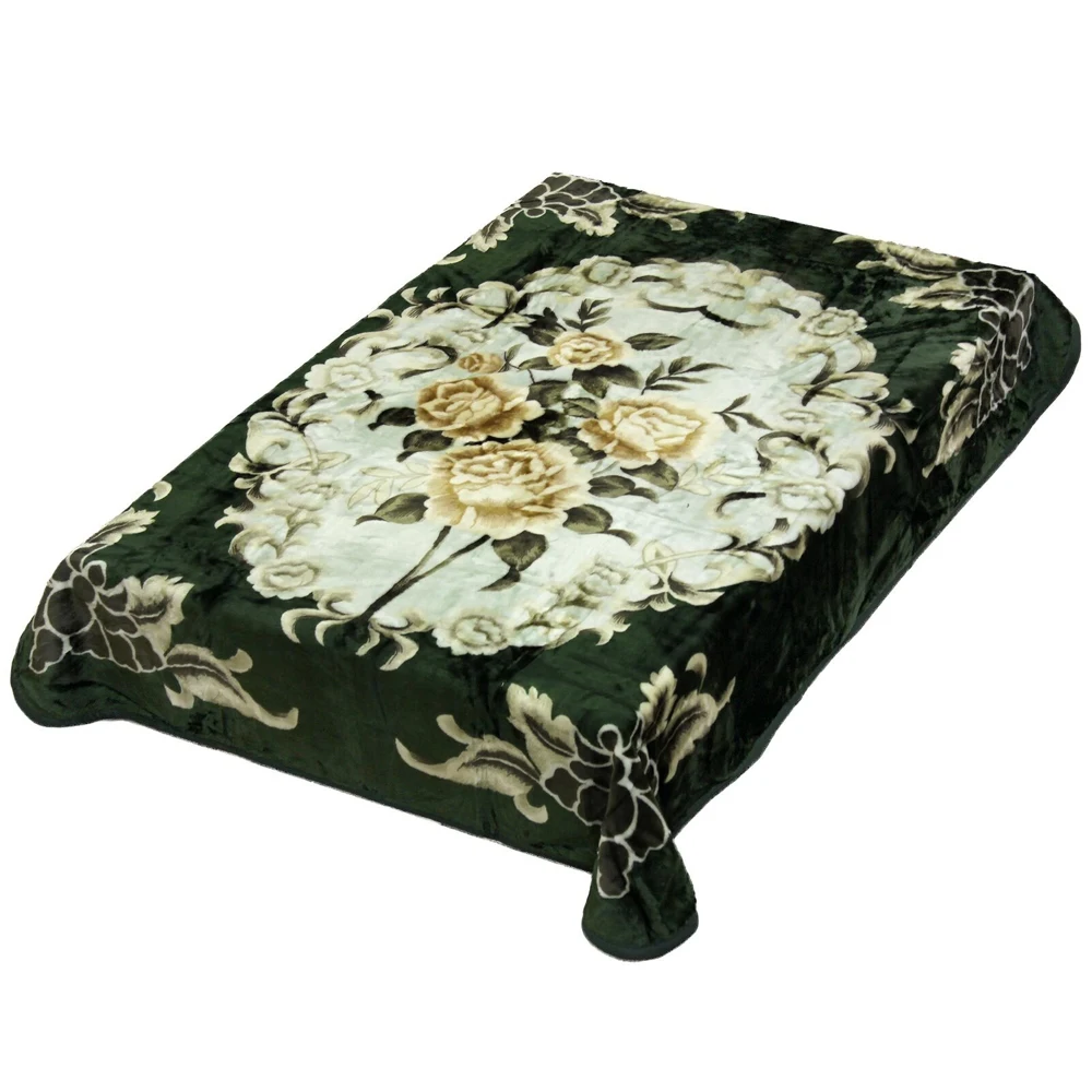 Плед &quotБабочки&quot зеленый 150x200 полуторный облегченный Смун |