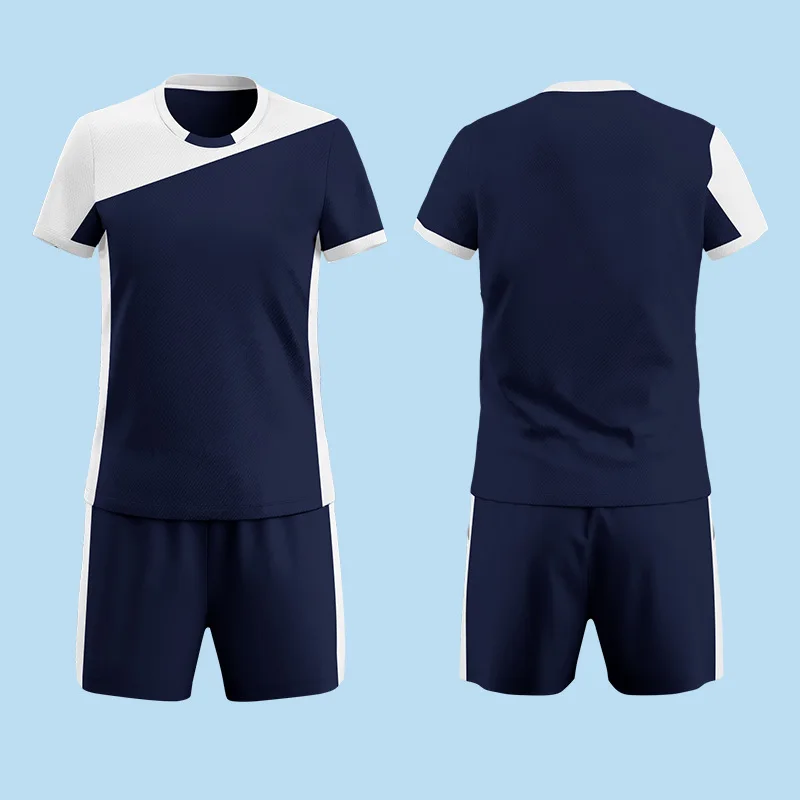 New Volleyball Jersey Suit For Men girls Team Volleyball Sports Clothing Men Short Sleeve Training Uniform Print Number