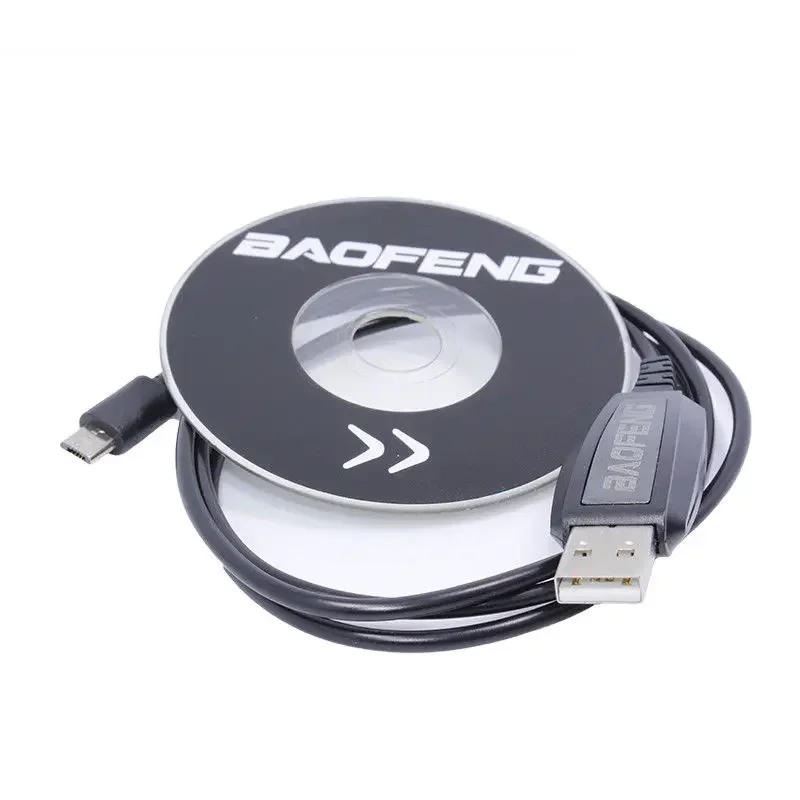 

Baofeng BF-T1 USB Programming Cable Cord CD Firmware For BAOFENG BF-T1 Mini Walkie Talkie BF-9100 Mobile Radio Accessory