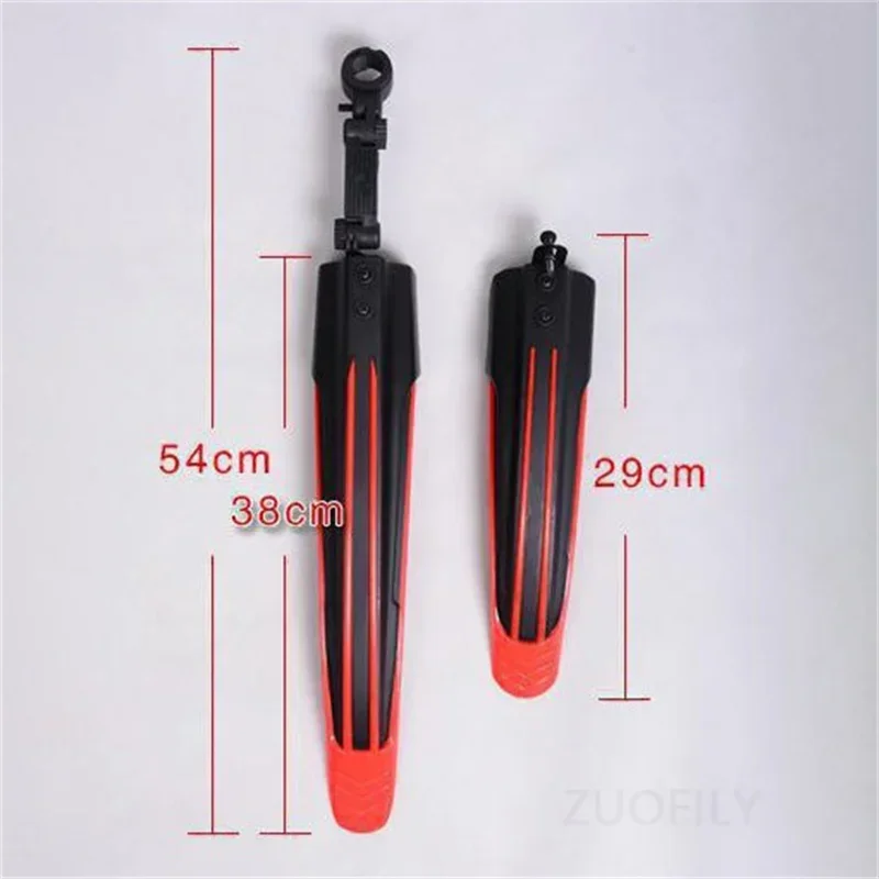 2pcs Bicycle Mudguard Set For Cycling Front Rear
